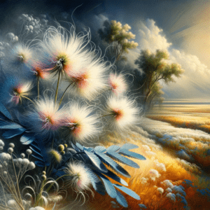 Prairie Mimosas: The Feathered Bloom - Prairie Mimosas' Allure