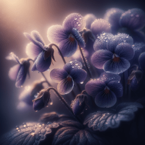 Violets: Violet Whispers - The Delicate Strength